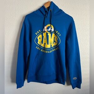 Los Angeles Rams NFL HUGO BOSS Hoodie Blue Stafford Puka Nacua Men’s Size Small